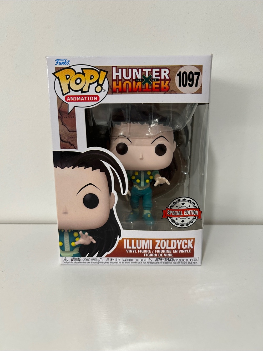 Funko Pop! Hunter x Hunter Illumi Zoldyck Special Edition #1097
